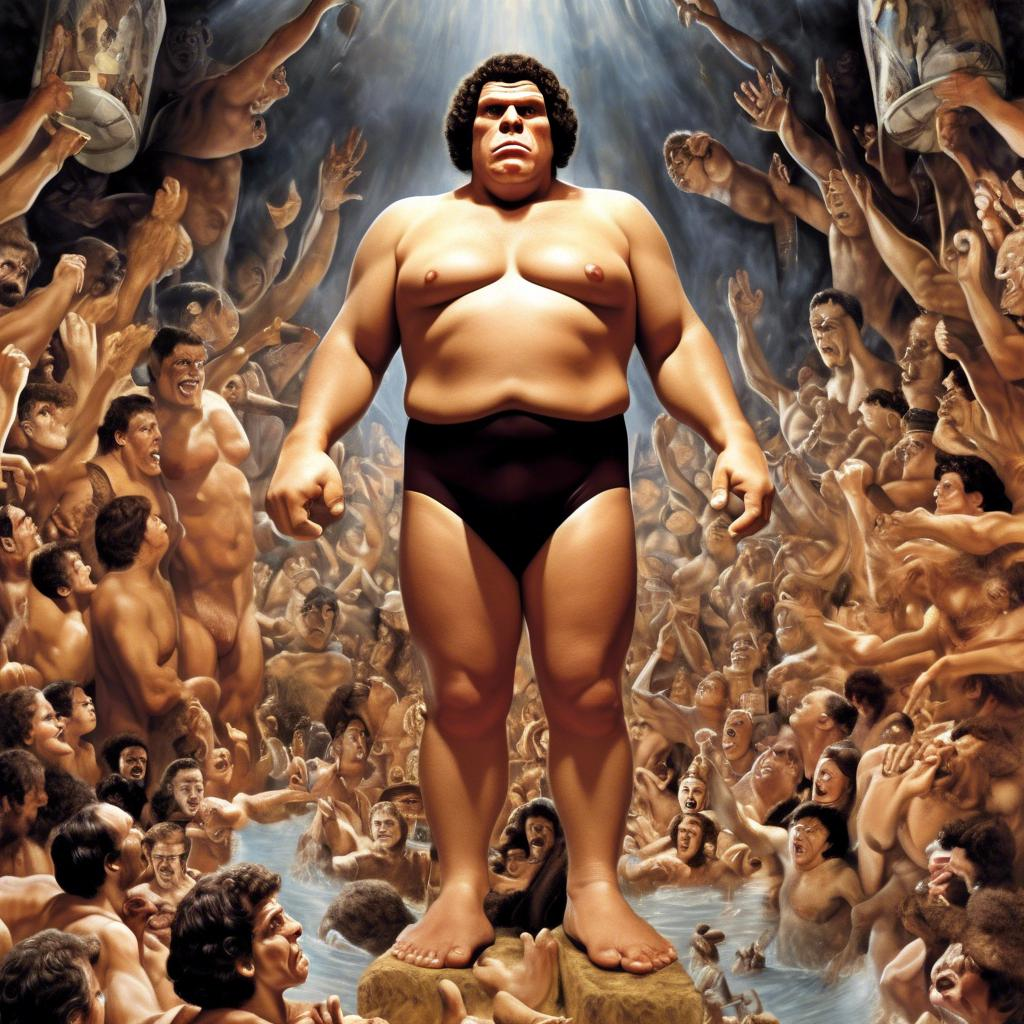 The Eighth Wonder of the World: The True Story of André the Giant by Bertrand Hébert