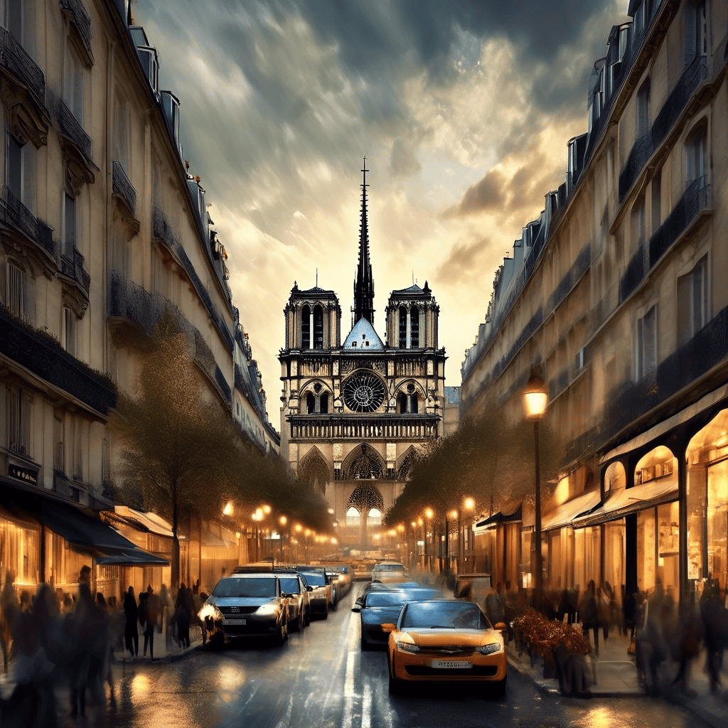 Notre Dame de Paris – Xavier Martinez