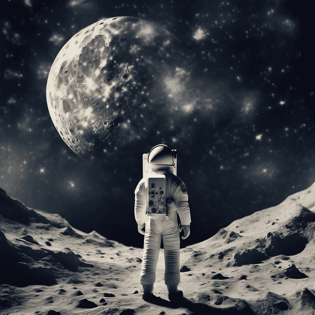 A Man on the Moon by Andrew Chaikin
