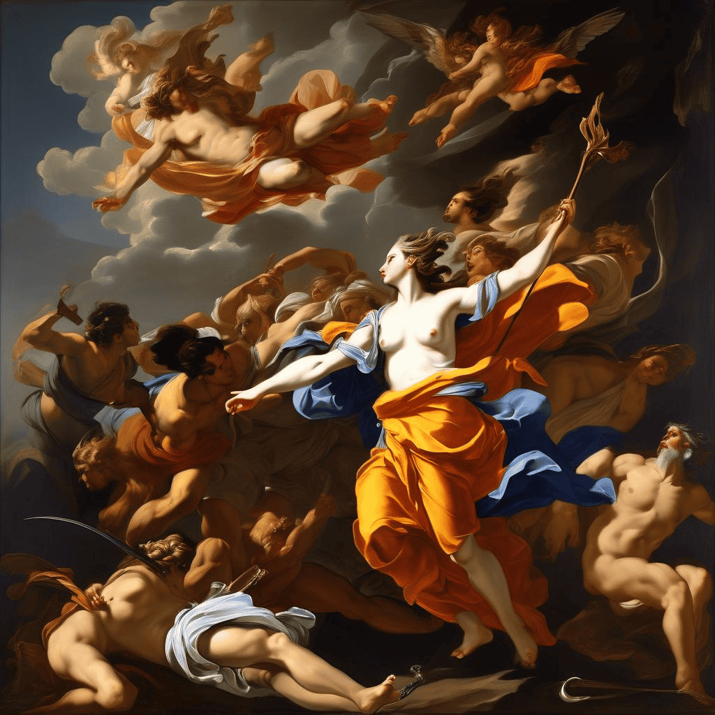 Dydona’s Death – Simon Vouet