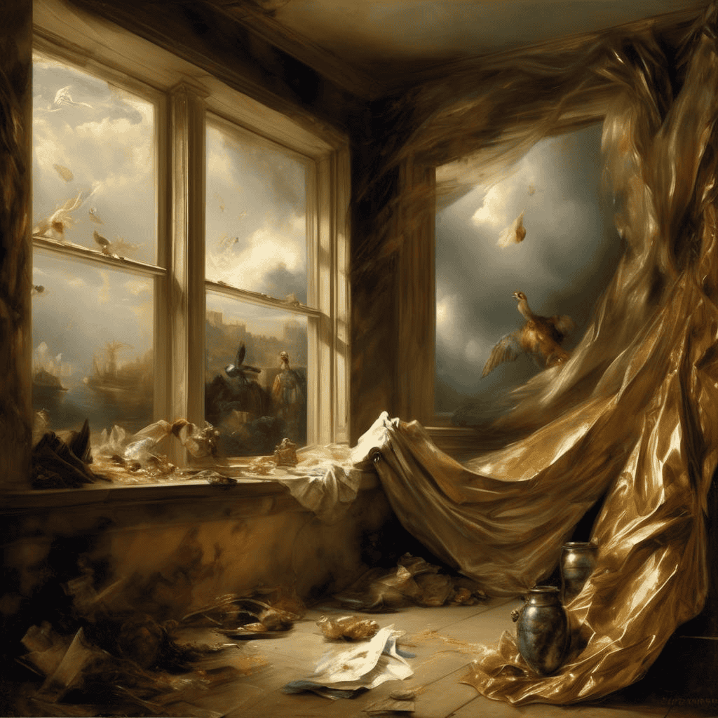 View from the artist’s window – Martinus Rorbye