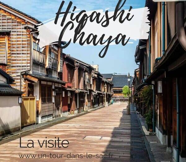 Visiter le quartier Higashi Chaya à Kanazawa