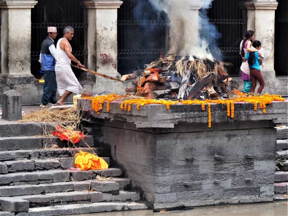 Crémation Pashupatinath