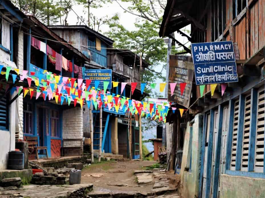 hébergement trek des Annapurnas