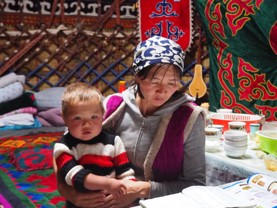 Une famille nomade