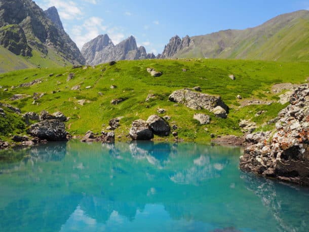 Les lacs en Géorgie