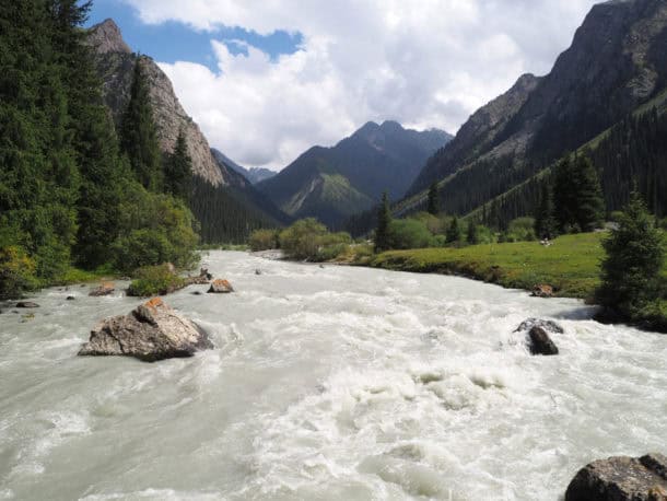 Les montagnes du Tian Shan