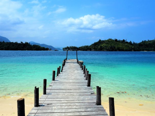 plage paradisiaque Sumatra