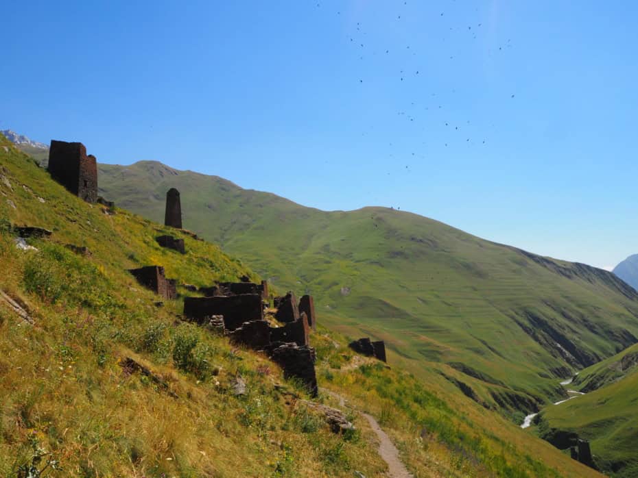 Ruines du Caucase