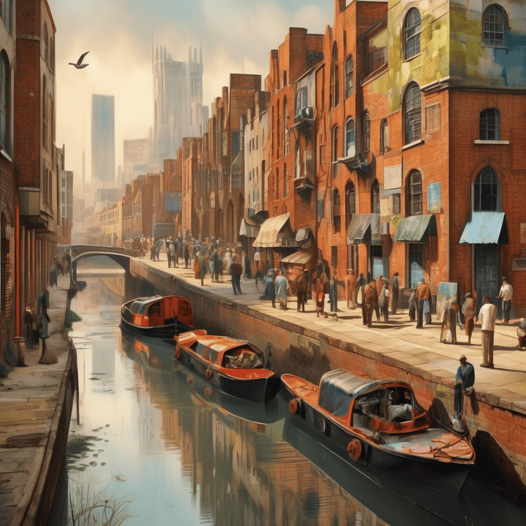 Across the Canal, Choggia – James Taylor Harwood