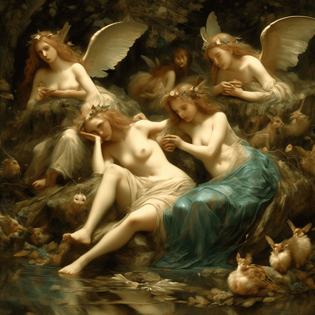 Nymphs Resting – Károly Markó the Elder