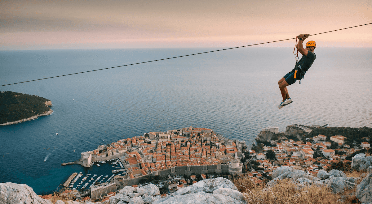 Dubrovnik zipline What to do in Dubrovnik