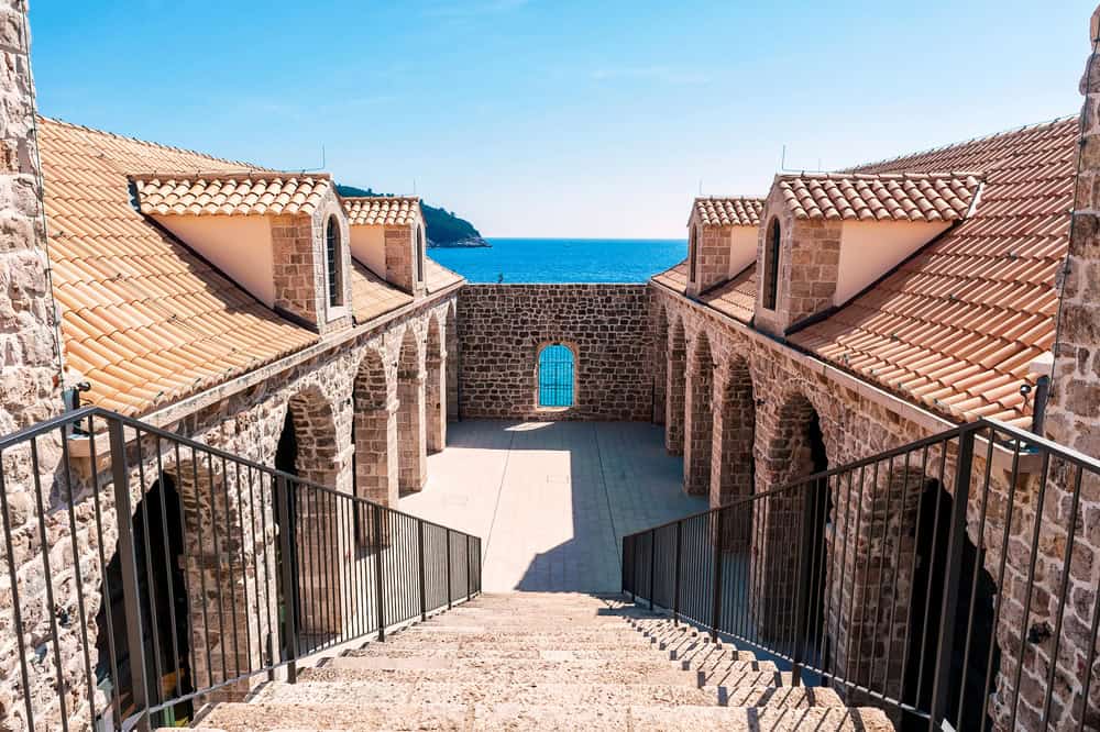 Architectural,Detail,Inside,The,Walls,Of,The,Old,City,Of Lazareti Dubrovnik