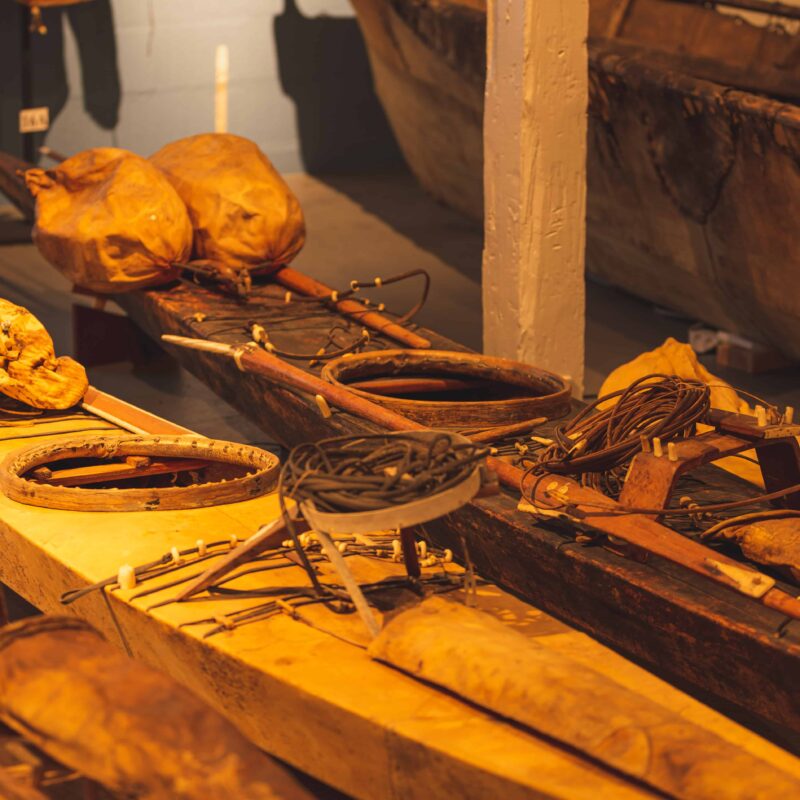Kajaks-at-greenland-national-museum