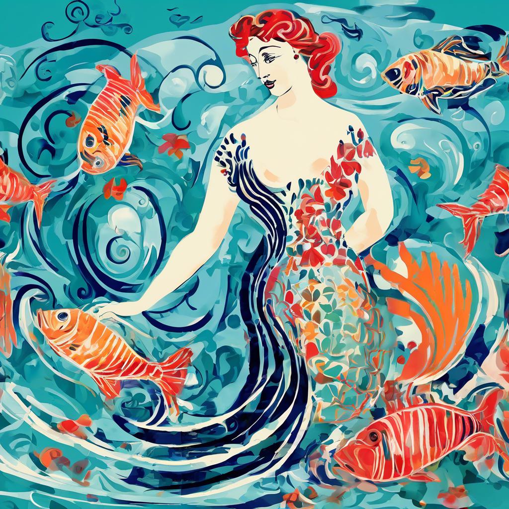 2. Η θαλάσσια θεά Amphitrite στο έργο του καλλιτέχνη