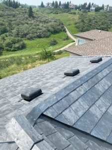 W4SR photo Taken in Calgary of a new installed Euroshield roofing