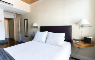 A cozy bedroom at the Inn