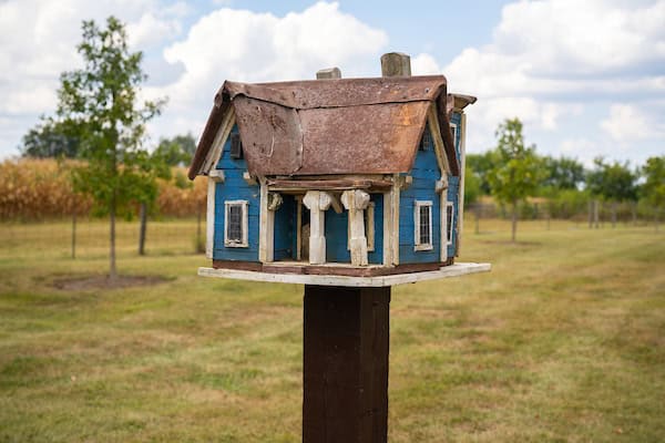 custom bird house to match Fisher Ford house