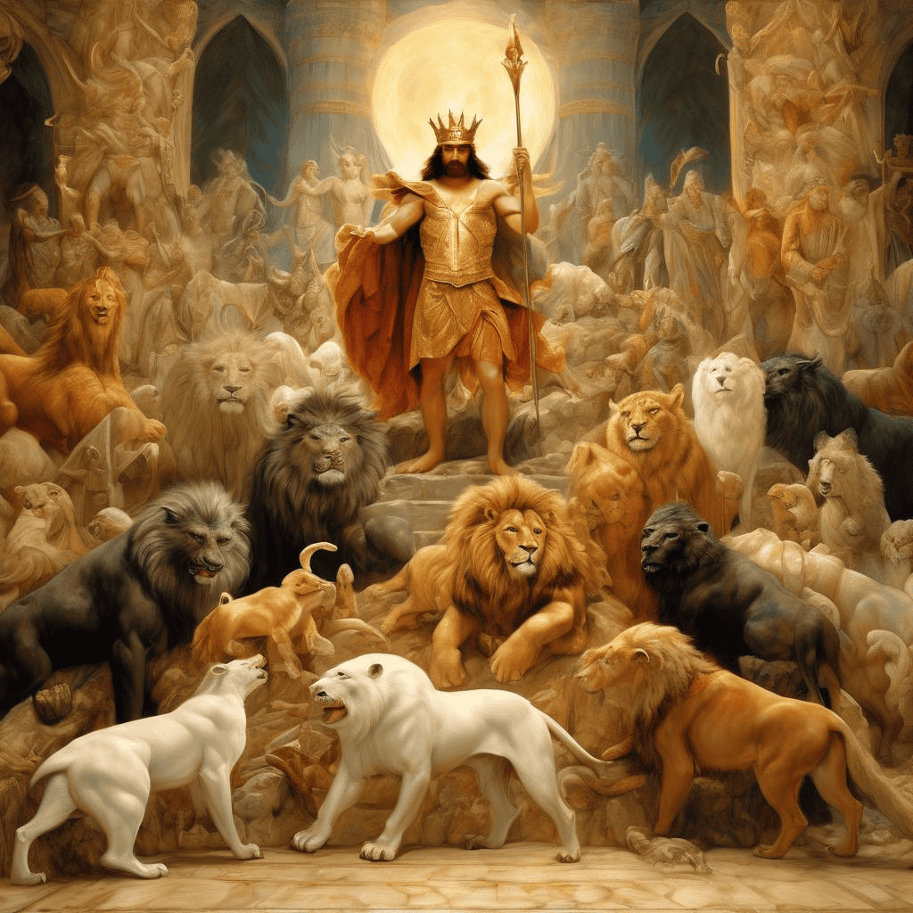 Daniel’s Answer to the King – Briton Riviere