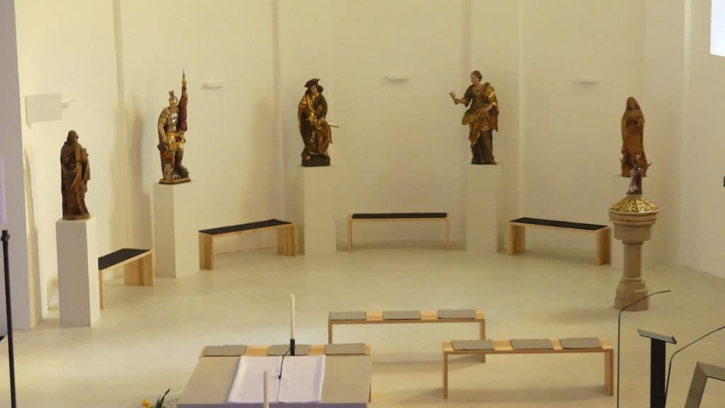 Sichtbetonboden in der Kirche von Ampflwang von Wohnbeton