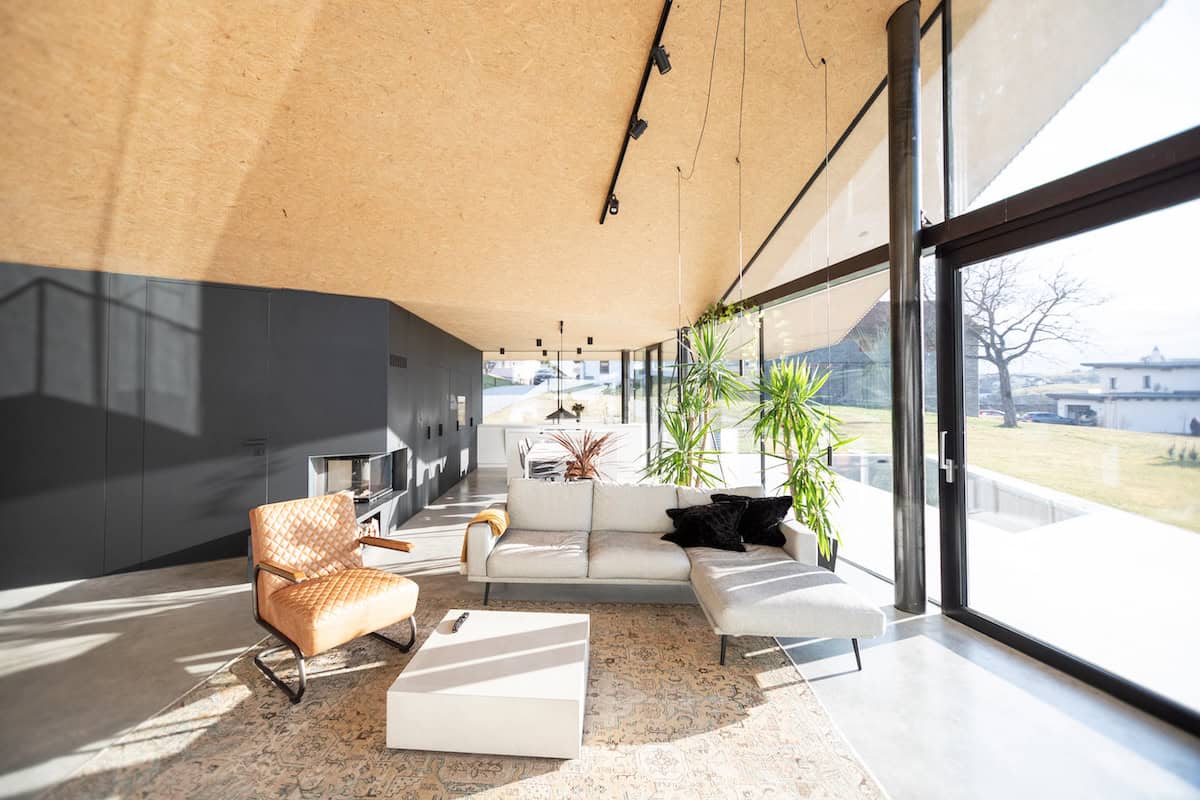House Mesh Design Wohnen mit Sichtbeton