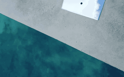 Unser erster Swimmingpool aus Sichtbeton