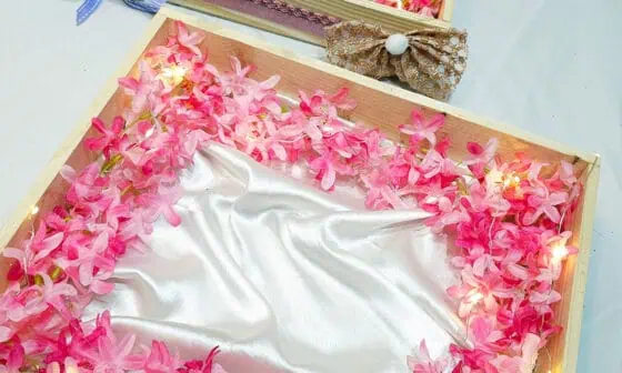 Naming Ceremony-Trays for Gold & Silver Articles