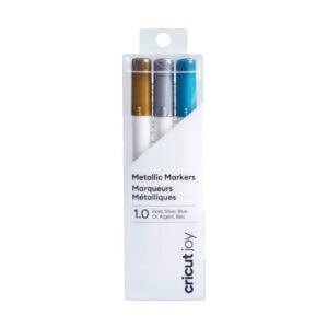 Cricut Joy Metal Markers 1.0 Gold Silver Blue