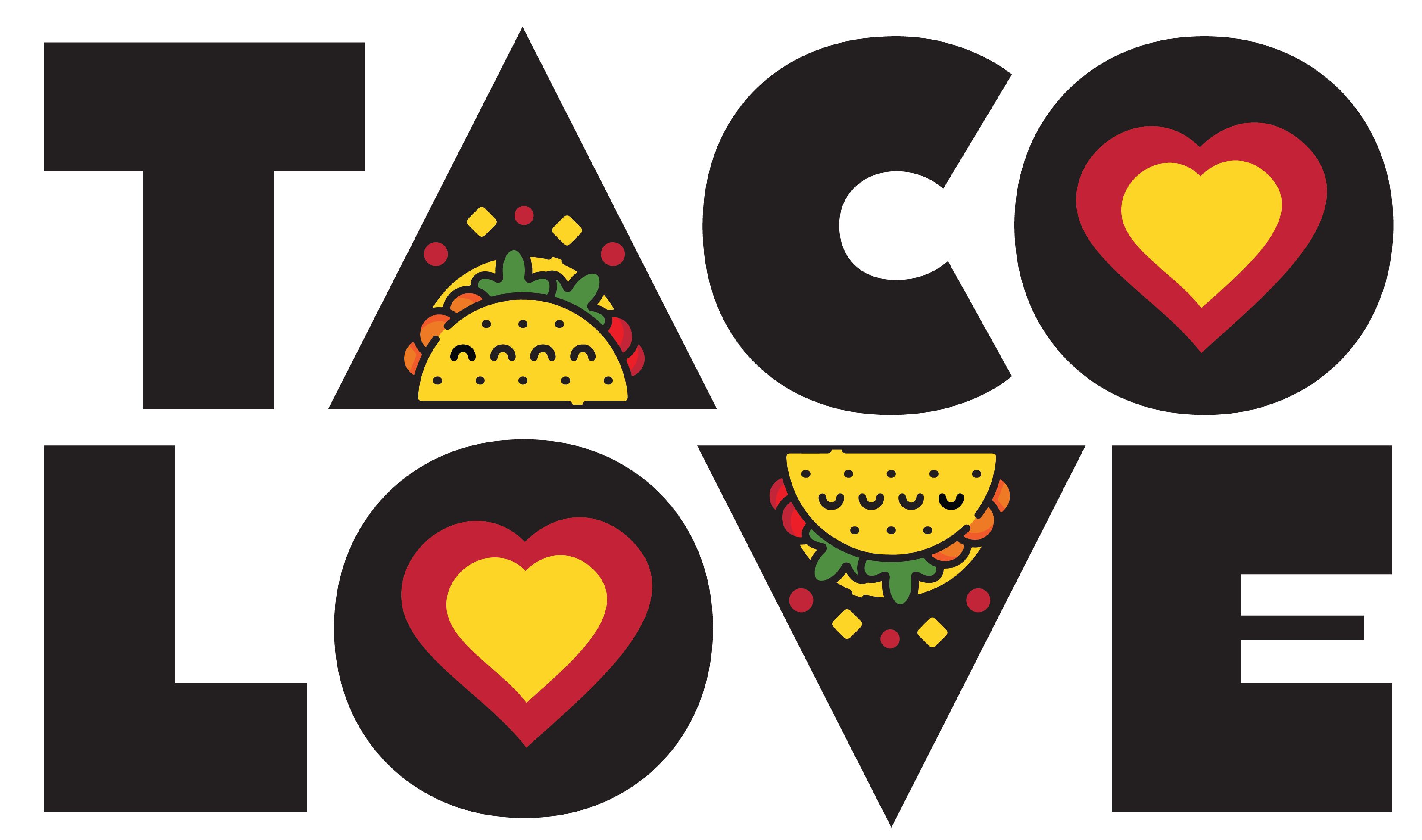 tacolove text illustration