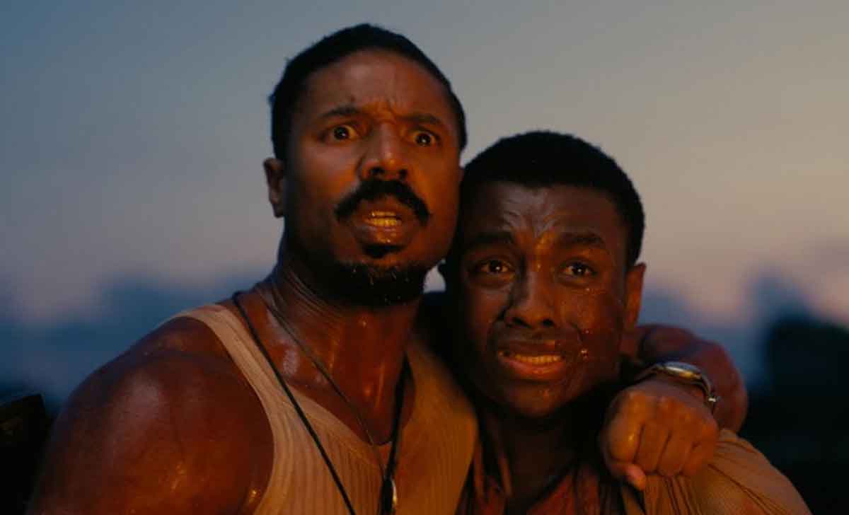 Michael B. Jordan y Miles Caton en Sinners