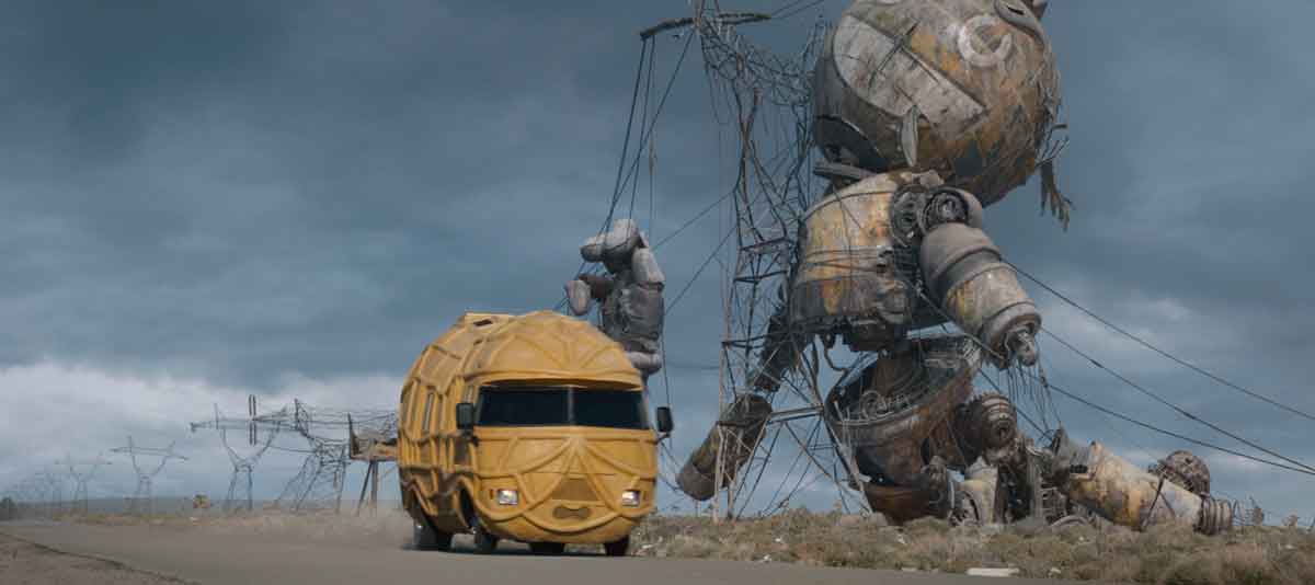 Robots, acción y misterio: Netflix presenta Estado Eléctrico