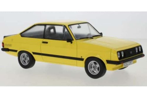 Model car group ford escort mk2 rs2000 yellow mcg18247