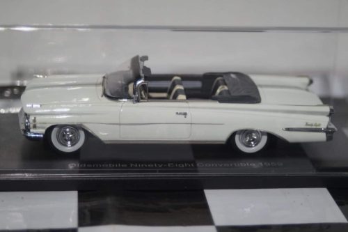 NEO Models Oldsmobile Ninety Eight Convertible 1959 White NEO46080 1:43 scale