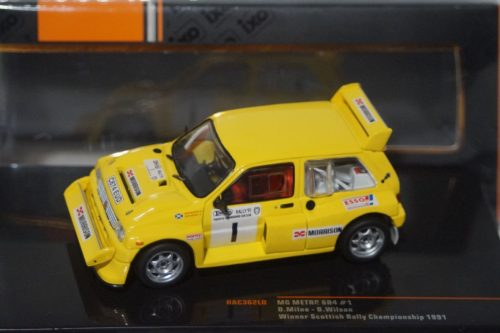 Ixo mg metro 6r4 scottish rally championship 1991 d.milne 1:43 rac362lq