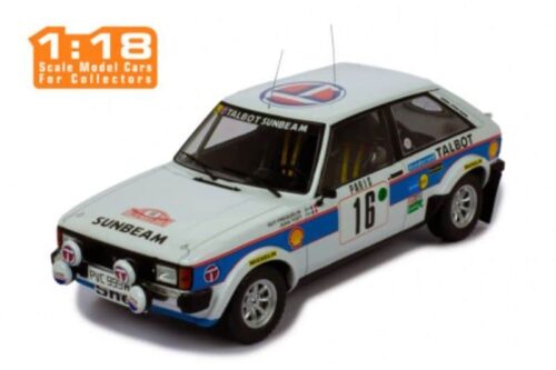 Ixo talbot lotus sunbeam m.carlo g.frequelin 1981 1:18 scale 18rmc095a