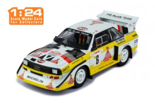 Ixo Audi Sport Quattro S1 Monte Carlo H.Mikkola 1:24 scale 24RAL020a