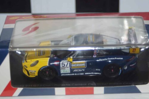 Spark PORSCHE 911 GT3 CUP GB CHAMPION DAN CAMMISH 1:43 Resin UK012