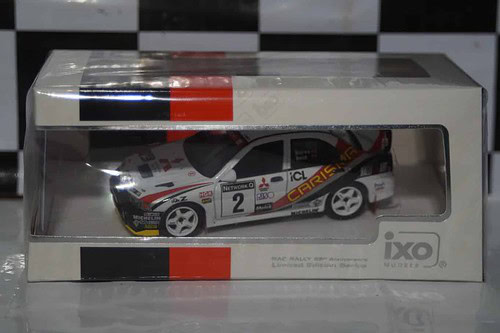 Ixo mitsubishi lancer evo iv, no1 rac rally 25th anniversary t.makinen ixorac393lq