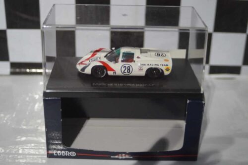 Ebbro porsche 910 1968 japan gp no28 ref 638 1/43