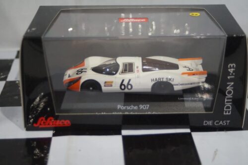 Schuco porsche 907 #66 le mans 1968 ltd 1000 ref 45 036 2800