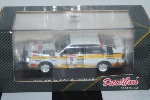 Detail cars audi quattro1984 sanremo rally signed by s.blomqvist 1:43 art 494