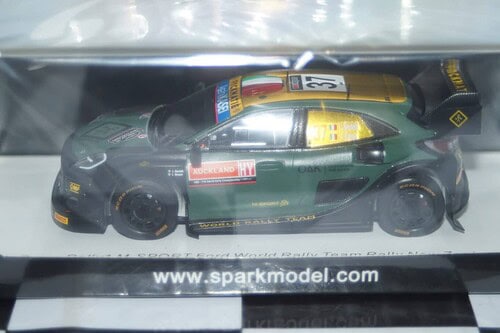 Spark ford puma rally new zealand 2022 l.bertelli #37 1:43  resin s6714