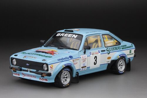 Sunstar ford escort mk2 rs1800 jaffa stages 2015 c.breen ref 4859r 1:18 scale