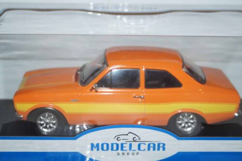 Model car group ford escort mk1 rs orange mcg18253 1/18th