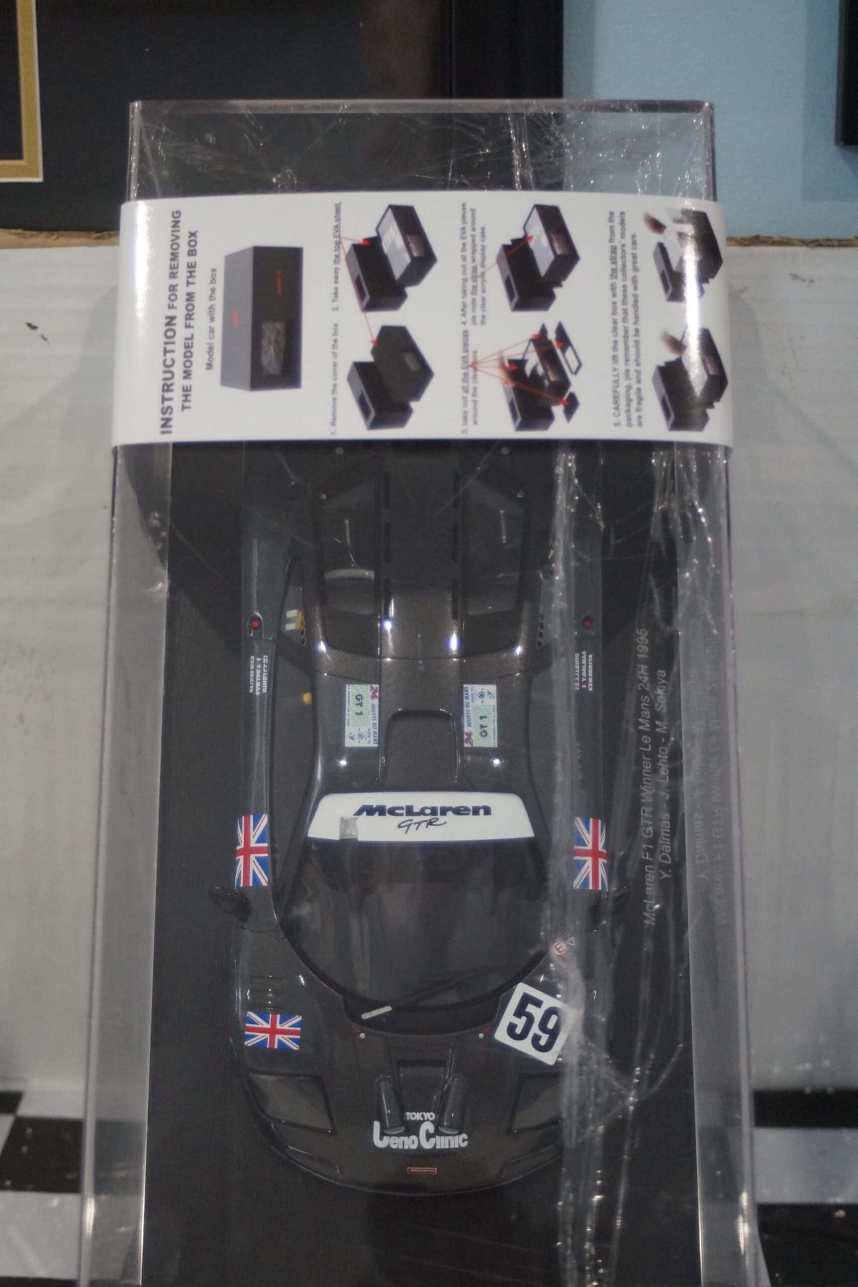 Spark mclaren f1 gtr winner #59 24hr lemans 1995 18lm95 1:18