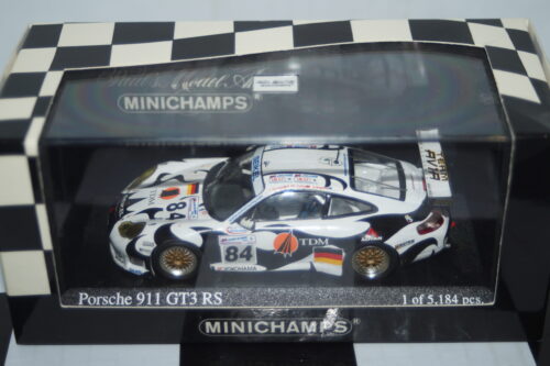 Minichamps porsche 911 gt3 rsr "presentation" 2009 #09 ref 400 096909,1:43