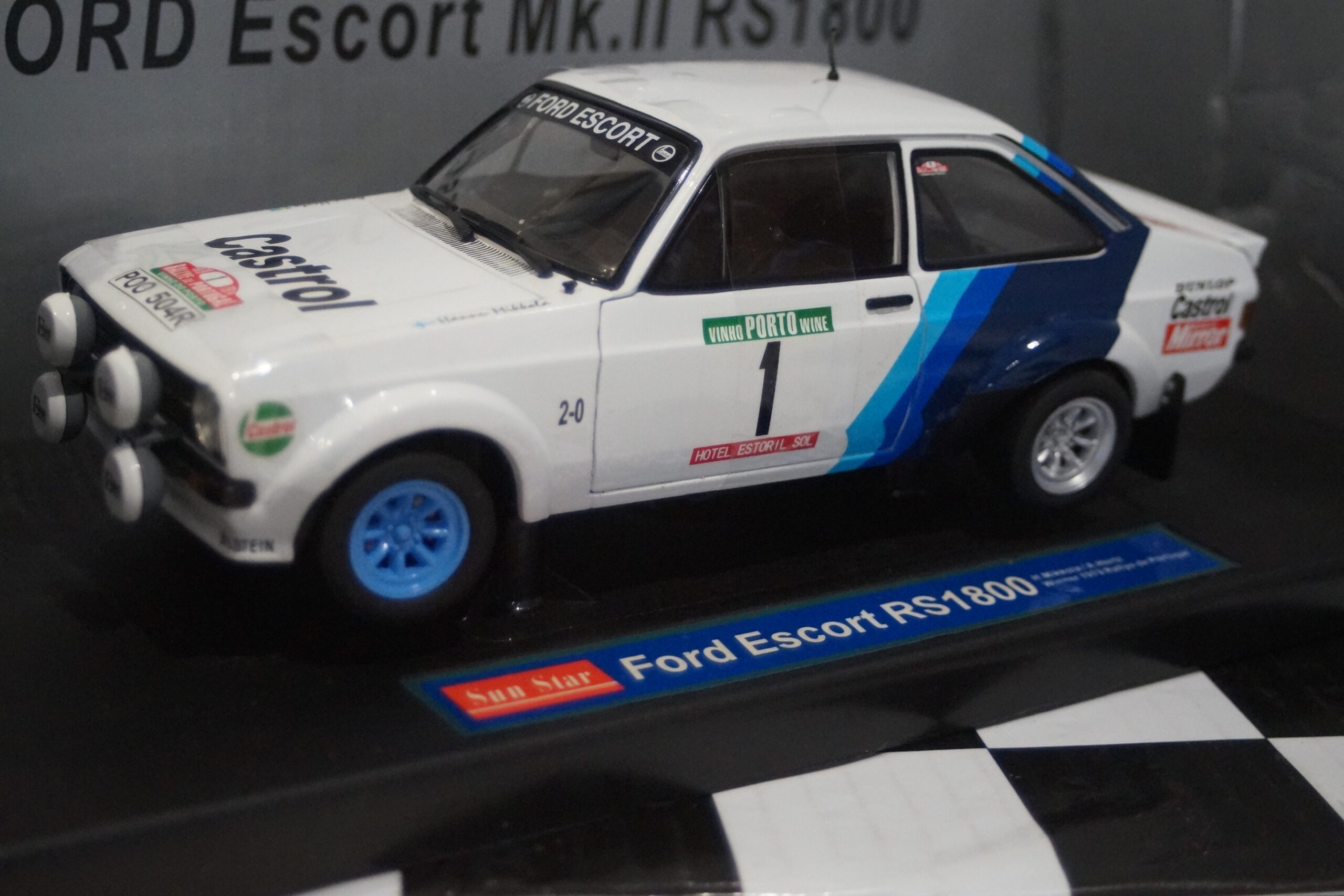 Sunstar citroen xsara wrc bologna motor show 2008 meeke ref 4472 1:18