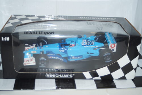 Minichamps benetton renault sport b201 j.button 100 010008 1:18