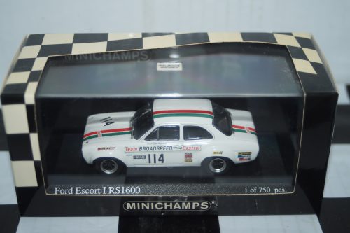 Minichamps ford escort mk1 rs 1600 #13 rac rally 1973 makinen 400 738113 1:43