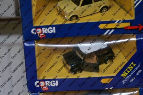 Corgi Mini 30th Anniversary Racing Green C330/5 @ 1:36 Scale, Tan seats